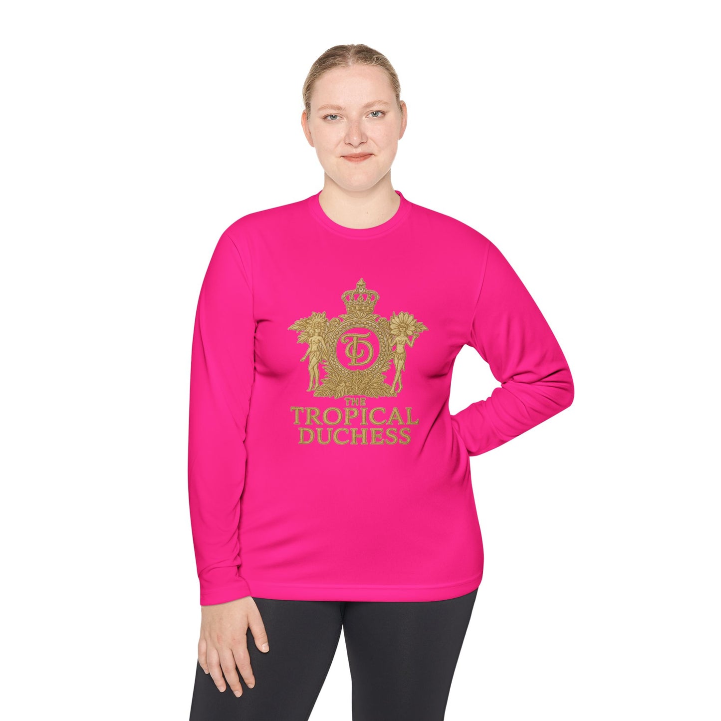 Cashmere Jumper Tee - Tropical Duchess Lightweight Long Sleeve