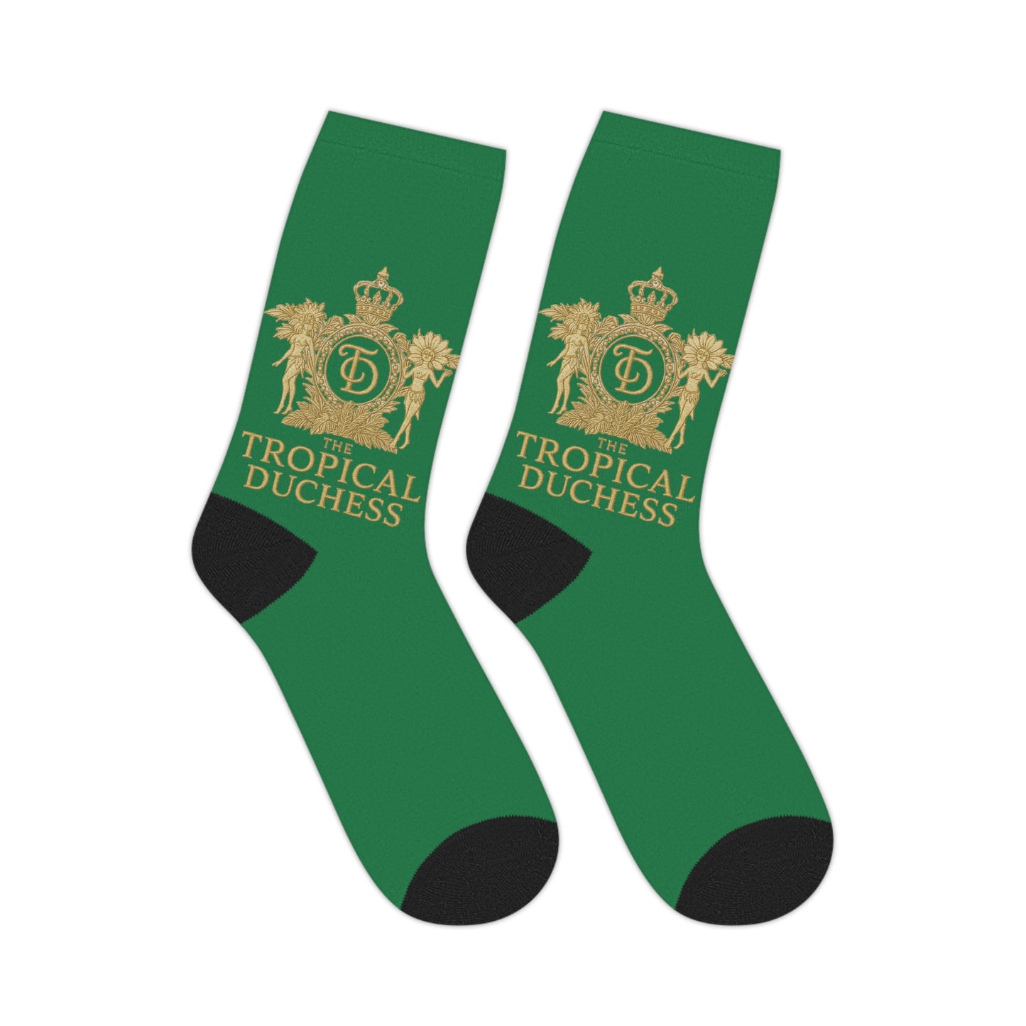 Tropical Duchess Mid-Length Socks - Fun & Stylish Footwear for Summer Celebrations