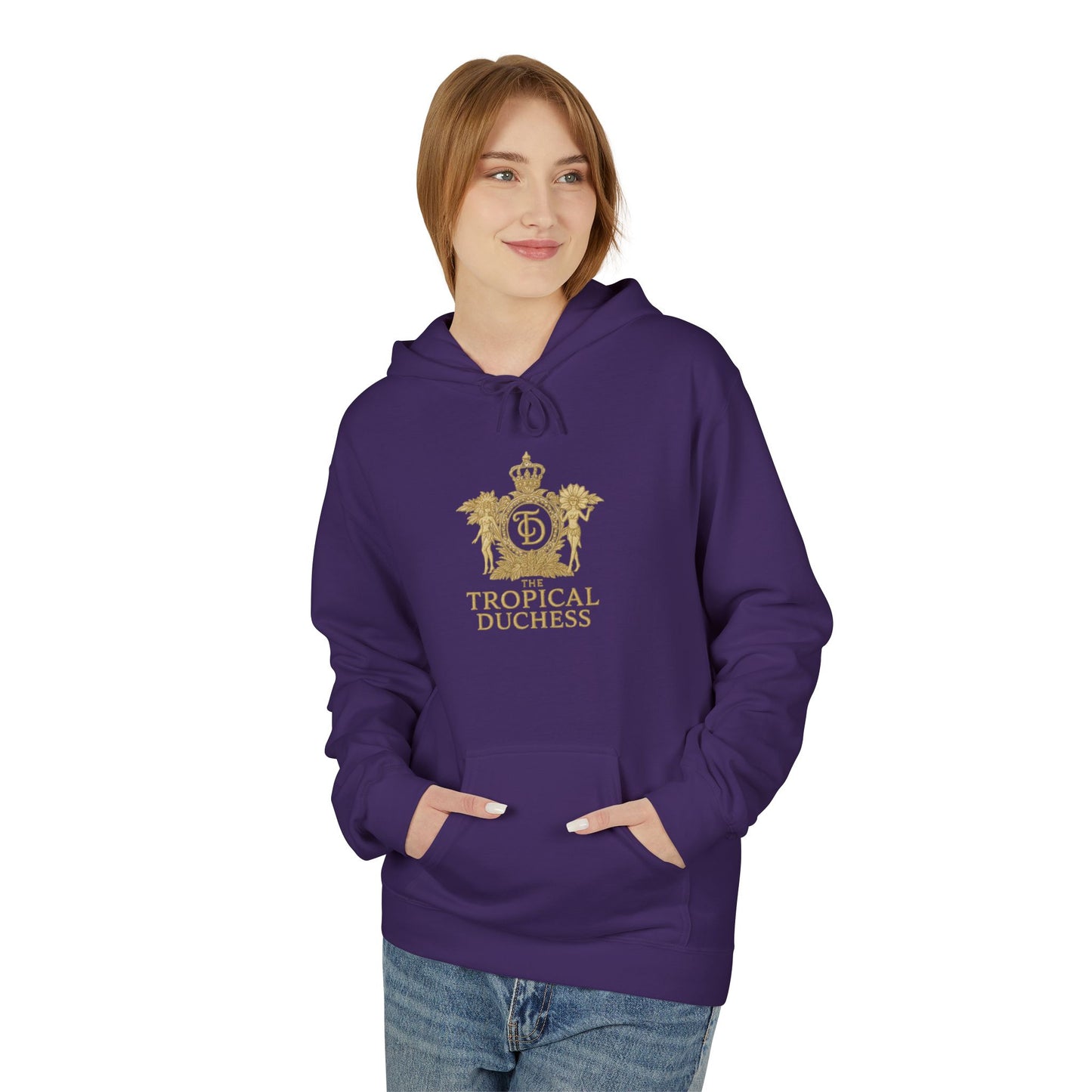 Tropical Duchess Hoodie - Unisex Midweight Softstyle Fleece