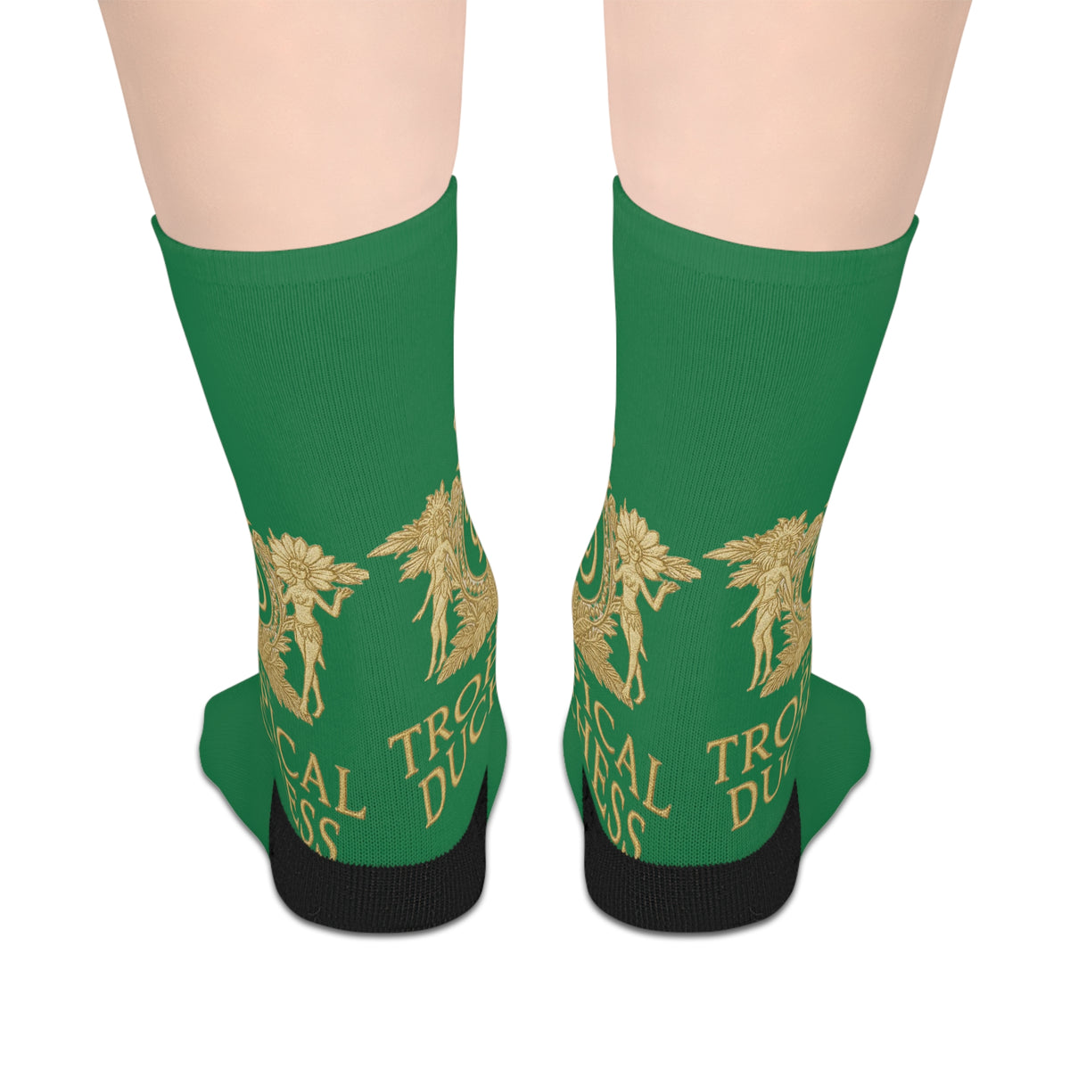 Tropical Duchess Mid-Length Socks - Fun & Stylish Footwear for Summer Celebrations
