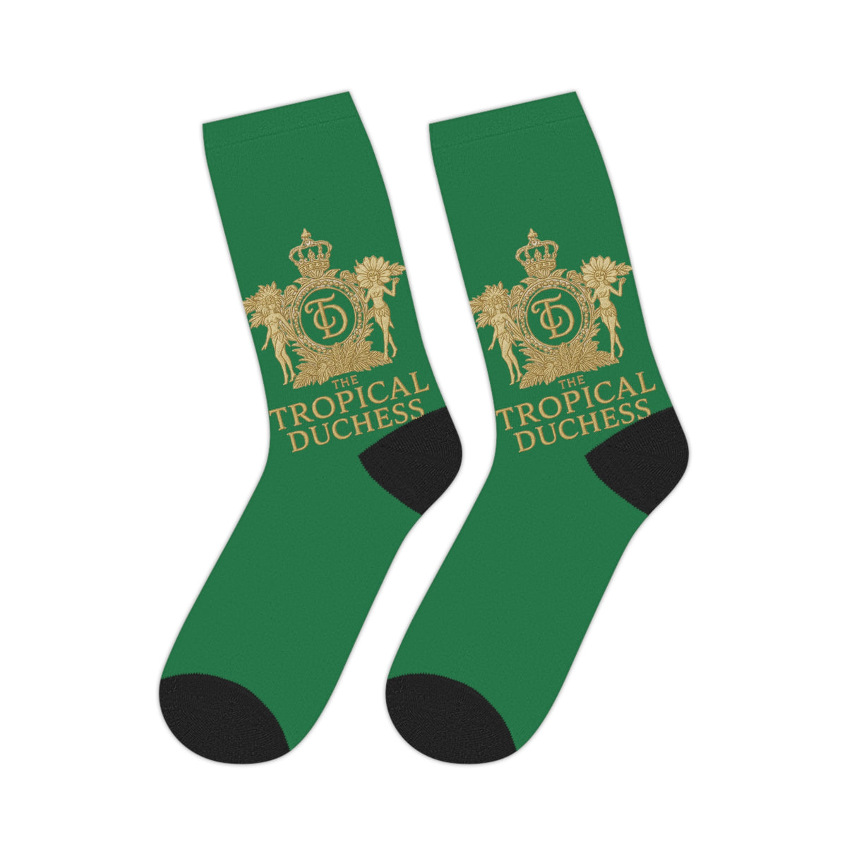 Tropical Duchess Mid-Length Socks - Fun & Stylish Footwear for Summer Celebrations