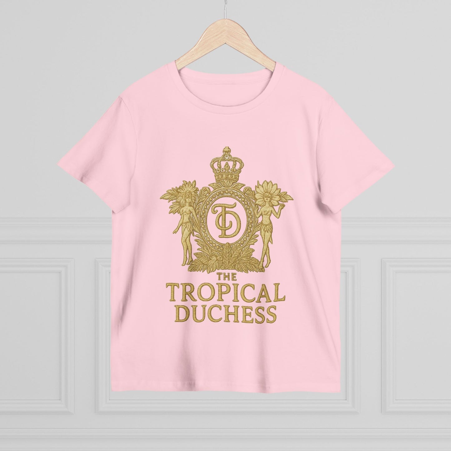 Tropical Duchess Women's Tee - Stylish Vacation-Inspired T-Shirt