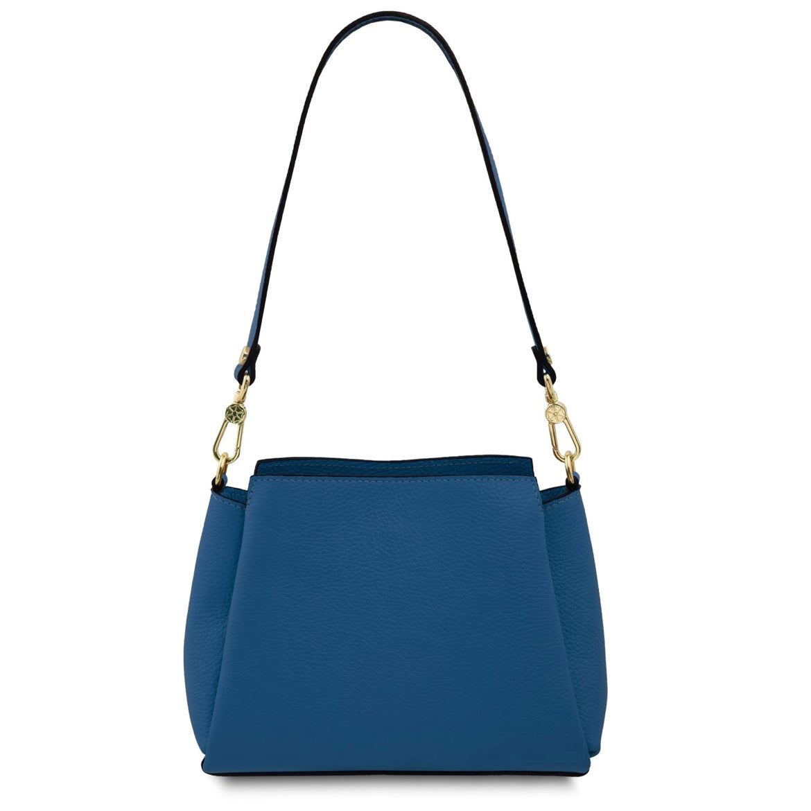 The Tropical Duchess Tuscany Leather ABBY TL142500 Leather Handbag in Denim