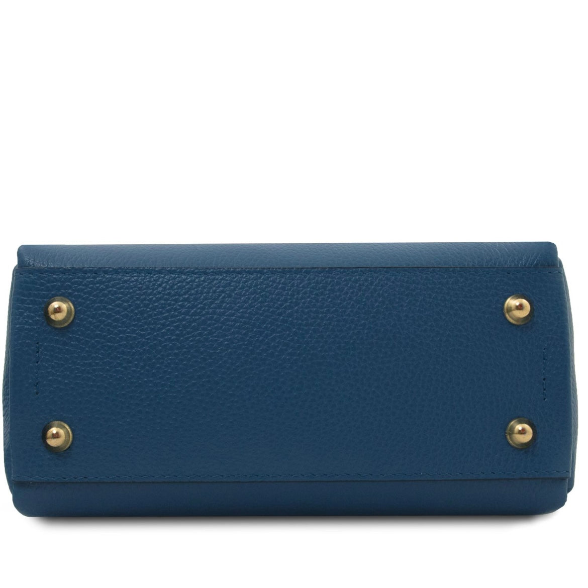 The Tropical Duchess Tuscany Leather ABBY TL142500 Leather Handbag in Denim