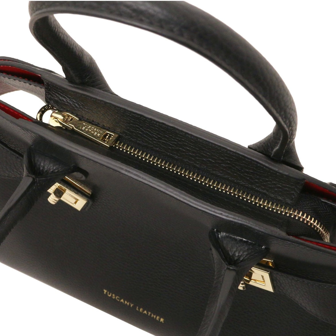 The Tropical Duchess Tuscany Leather Collection Coccola TL142421 in Black