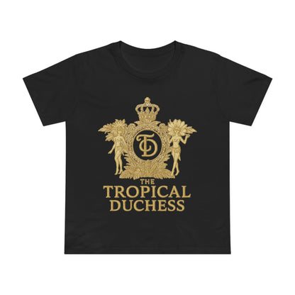 Tropical Duchess Women's Tee - Stylish Vacation-Inspired T-Shirt