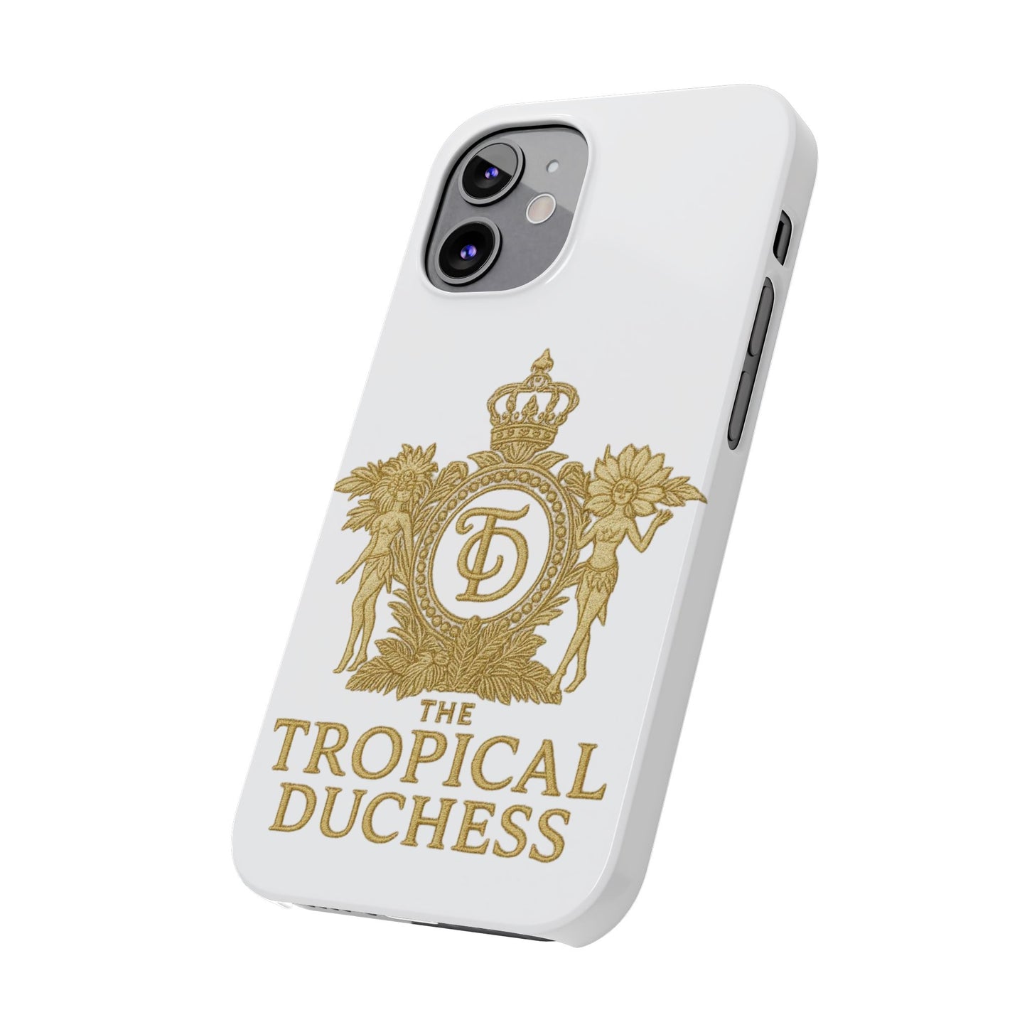 Tropical Duchess Slim Phone Case - Stylish and Durable Design