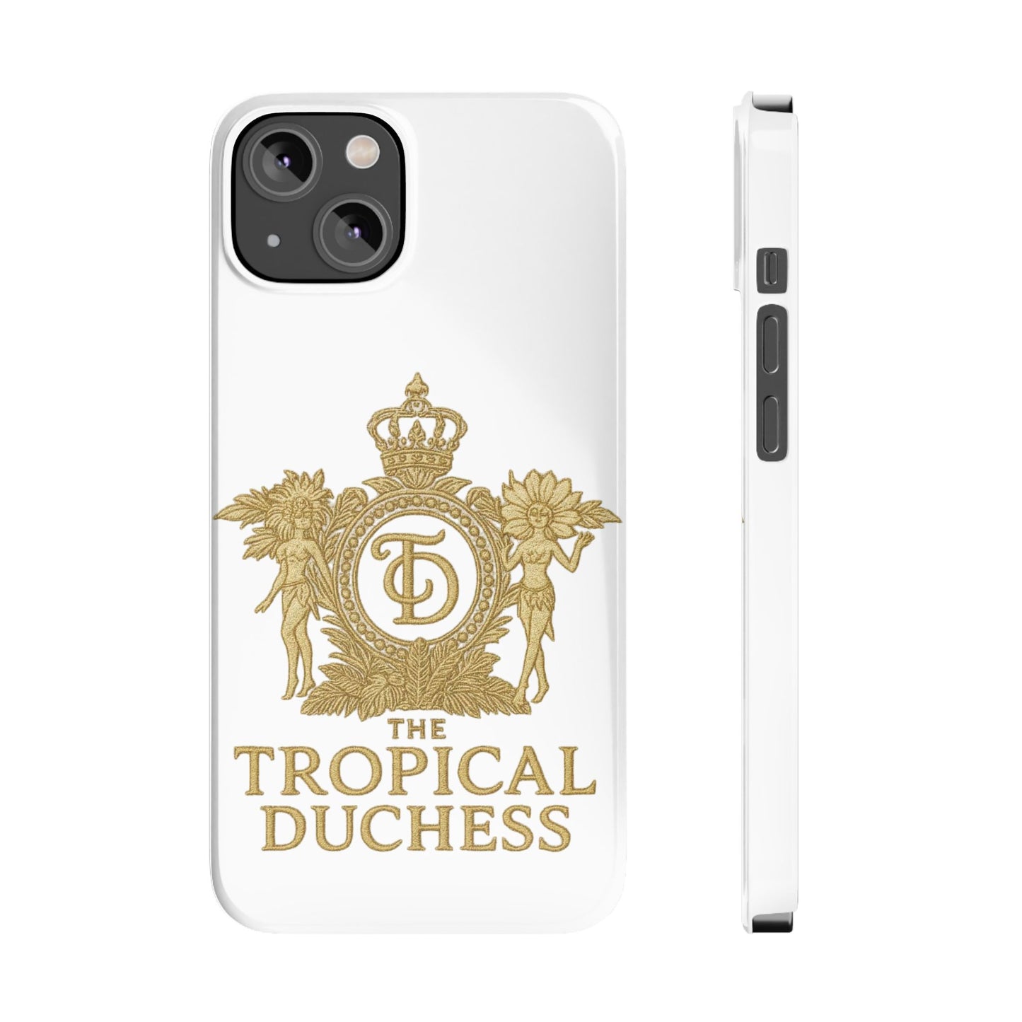 Tropical Duchess Slim Phone Case - Stylish and Durable Design