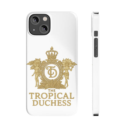 Tropical Duchess Slim Phone Case - Stylish and Durable Design