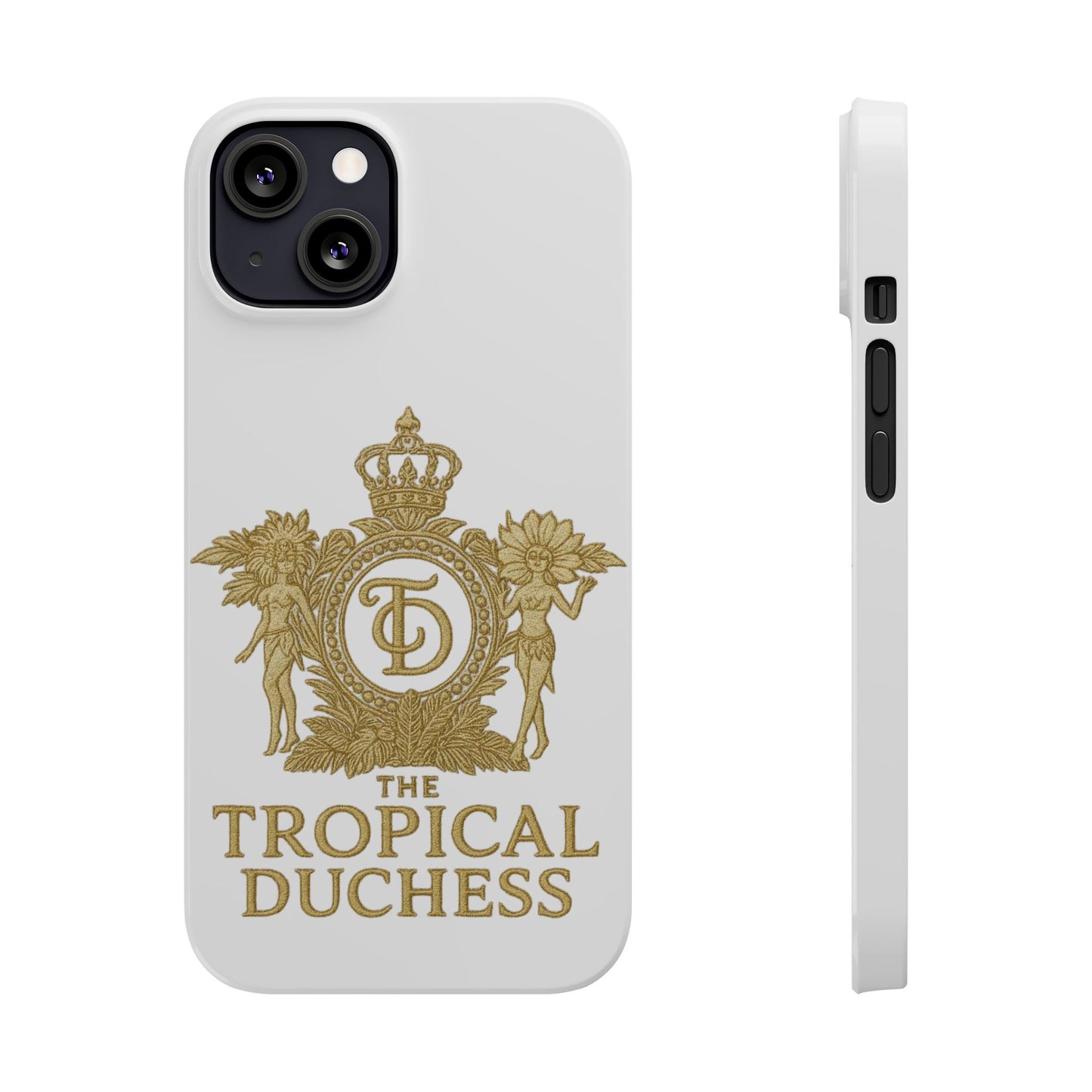Tropical Duchess Slim Phone Case - Stylish and Durable Design