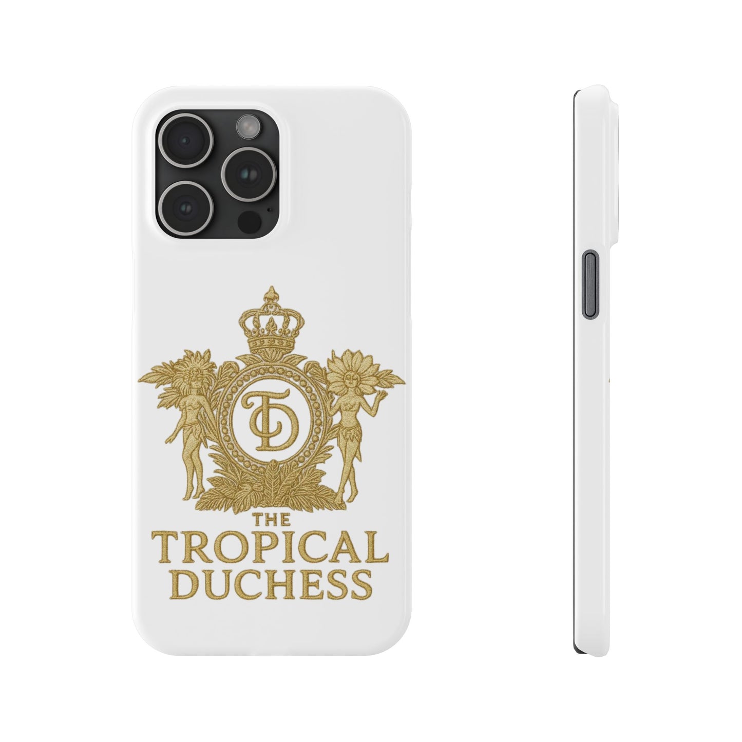 Tropical Duchess Slim Phone Case - Stylish and Durable Design