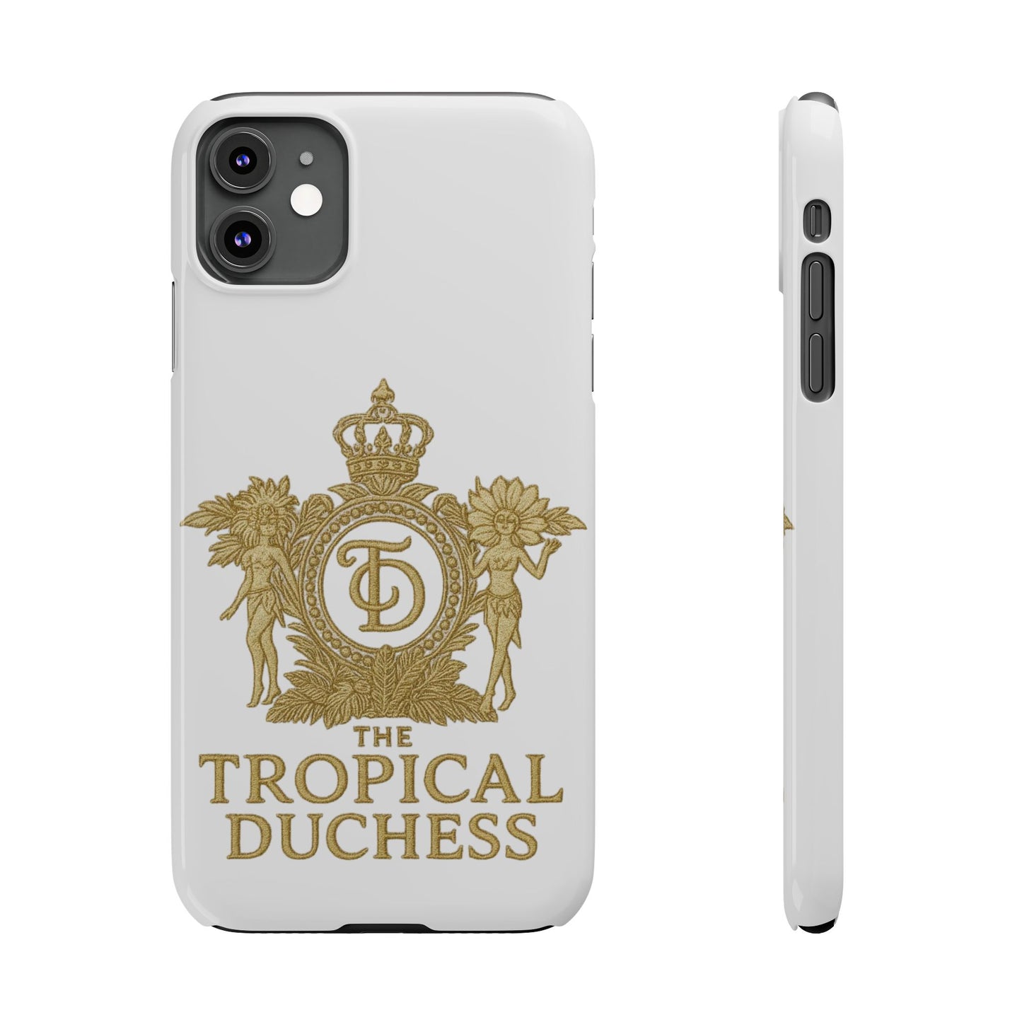 Tropical Duchess Slim Phone Case - Stylish and Durable Design