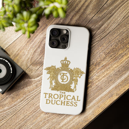 Tropical Duchess Slim Phone Case - Stylish and Durable Design