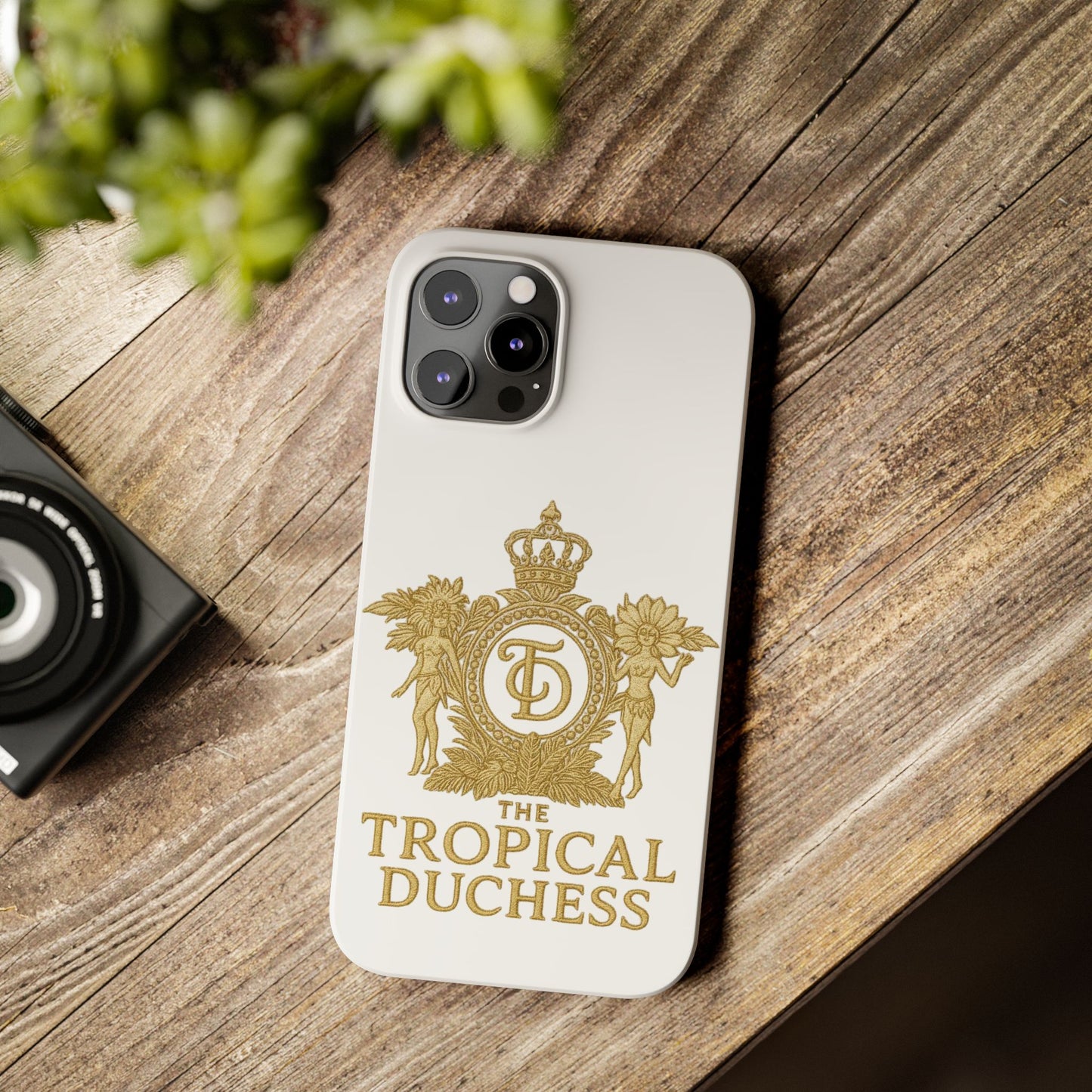 Tropical Duchess Slim Phone Case - Stylish and Durable Design