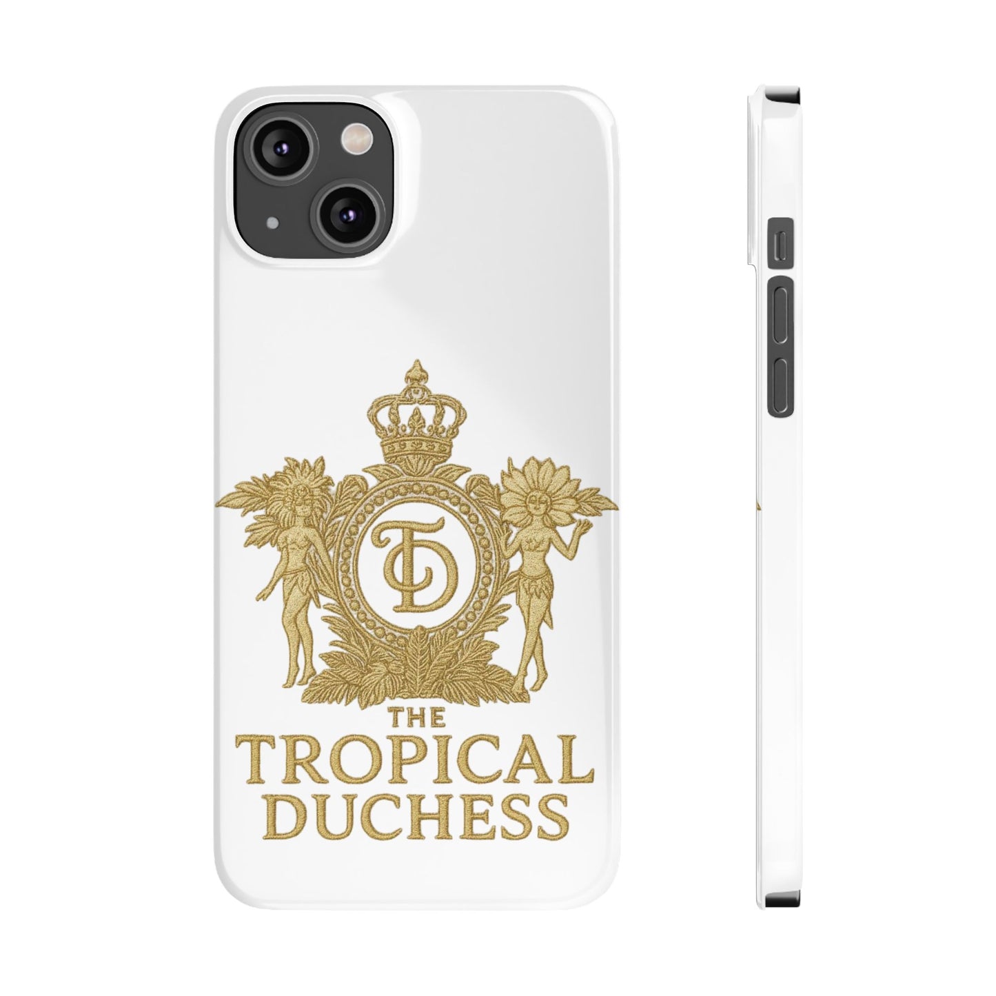 Tropical Duchess Slim Phone Case - Stylish and Durable Design
