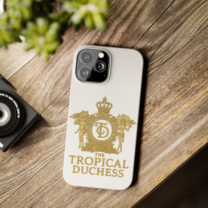 Tropical Duchess Slim Phone Case - Stylish and Durable Design