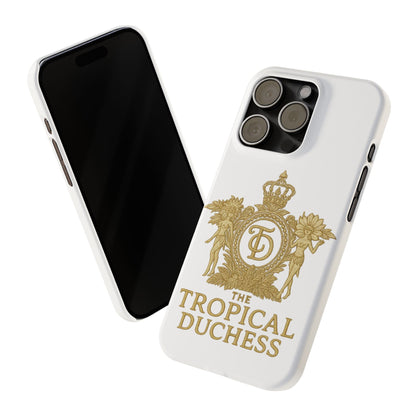 Tropical Duchess Slim Phone Case - Stylish and Durable Design