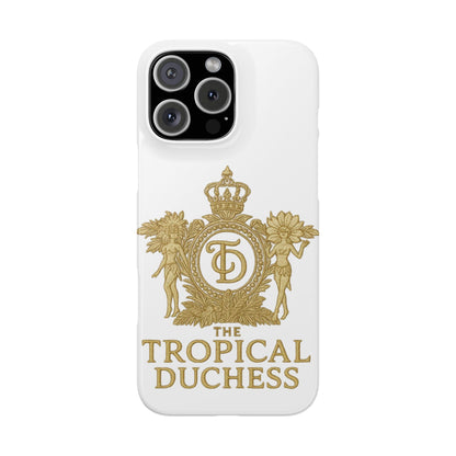 Tropical Duchess Slim Phone Case - Stylish and Durable Design