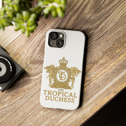 Tropical Duchess Slim Phone Case - Stylish and Durable Design