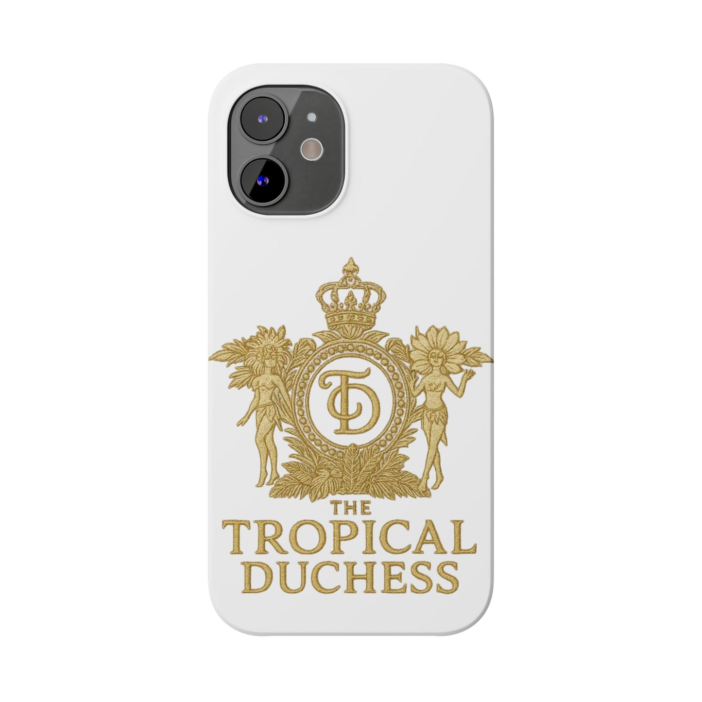 Tropical Duchess Slim Phone Case - Stylish and Durable Design