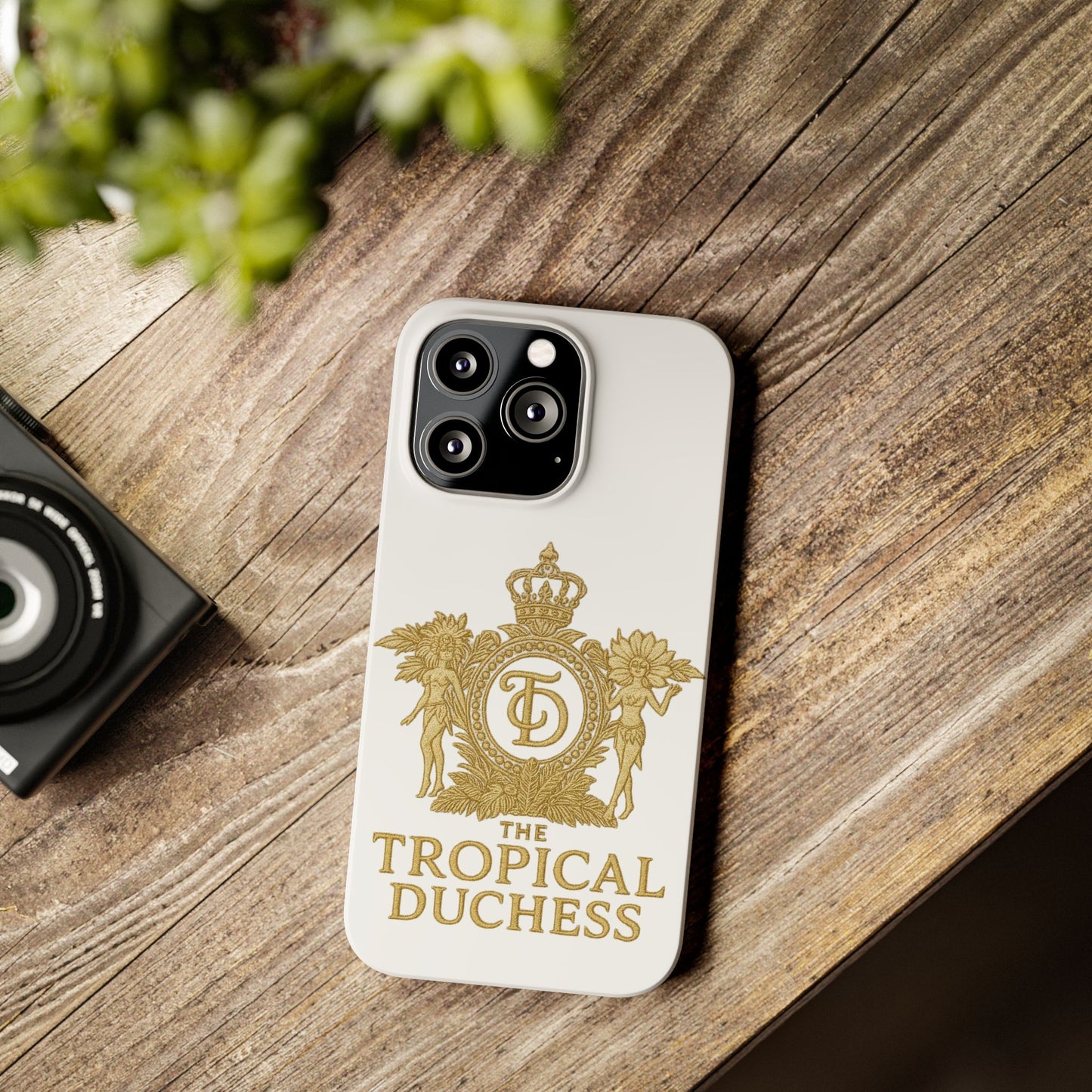 Tropical Duchess Slim Phone Case - Stylish and Durable Design