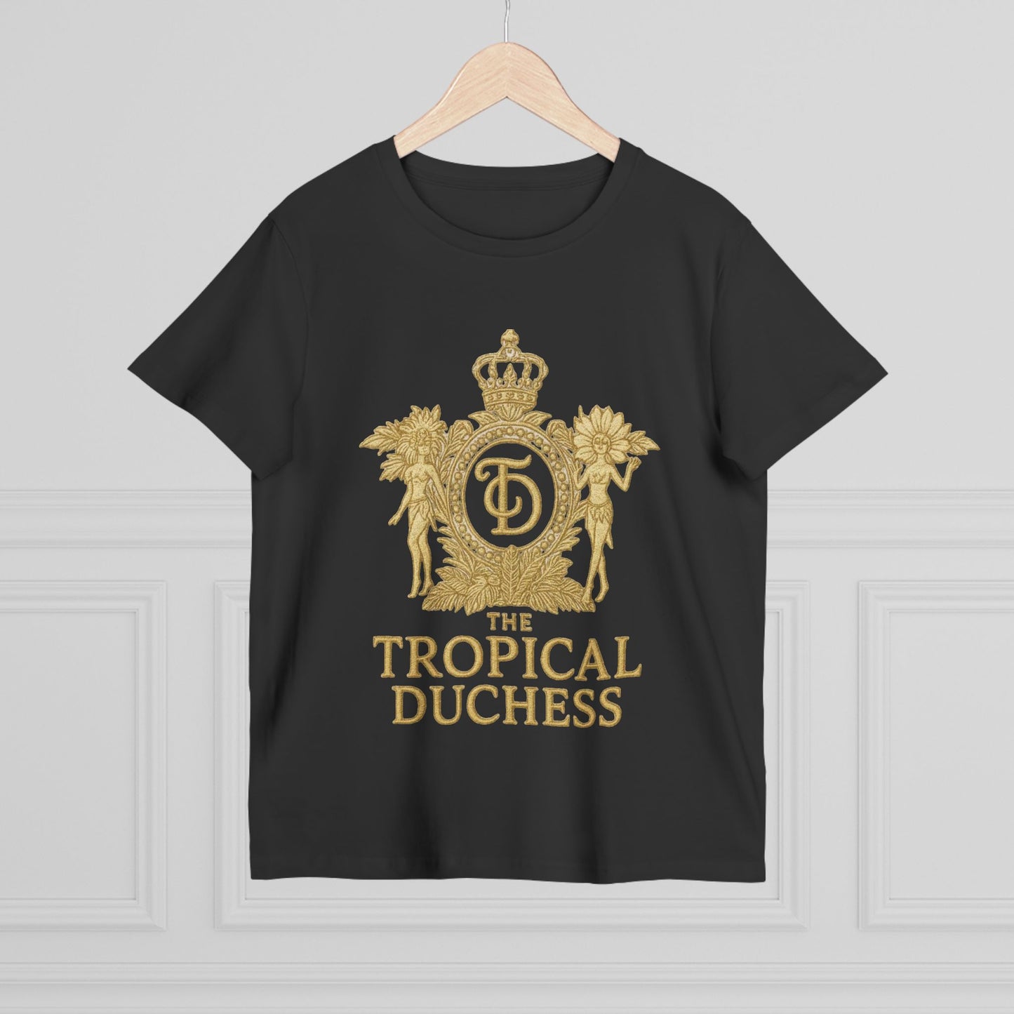 Tropical Duchess Women's Tee - Stylish Vacation-Inspired T-Shirt