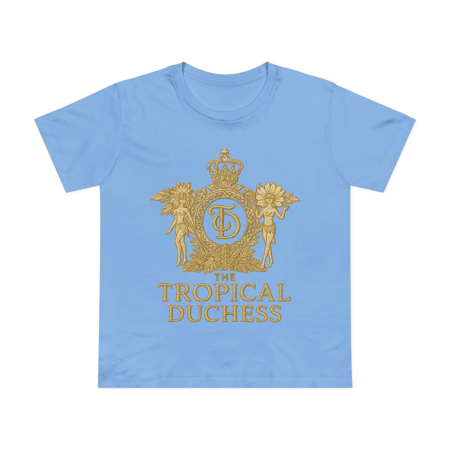 Tropical Duchess Women's Tee - Stylish Vacation-Inspired T-Shirt
