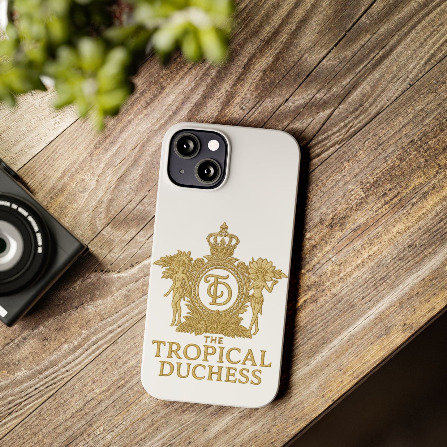 Tropical Duchess Slim Phone Case - Stylish and Durable Design