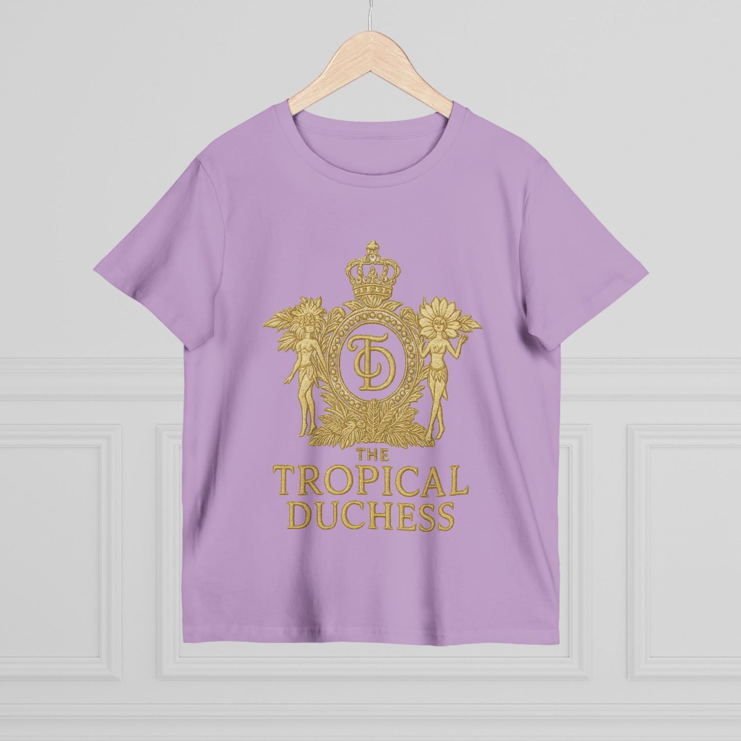 Tropical Duchess Women's Tee - Stylish Vacation-Inspired T-Shirt