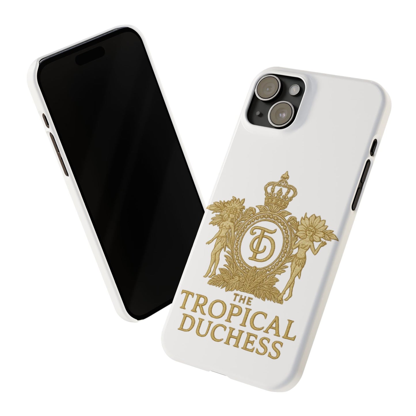 Tropical Duchess Slim Phone Case - Stylish and Durable Design
