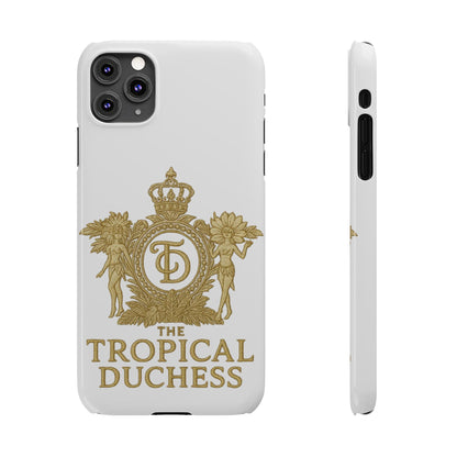 Tropical Duchess Slim Phone Case - Stylish and Durable Design