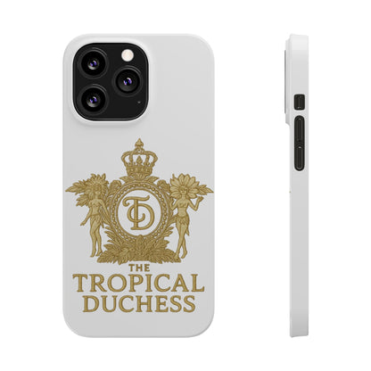 Tropical Duchess Slim Phone Case - Stylish and Durable Design