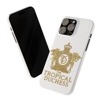Tropical Duchess Slim Phone Case - Stylish and Durable Design
