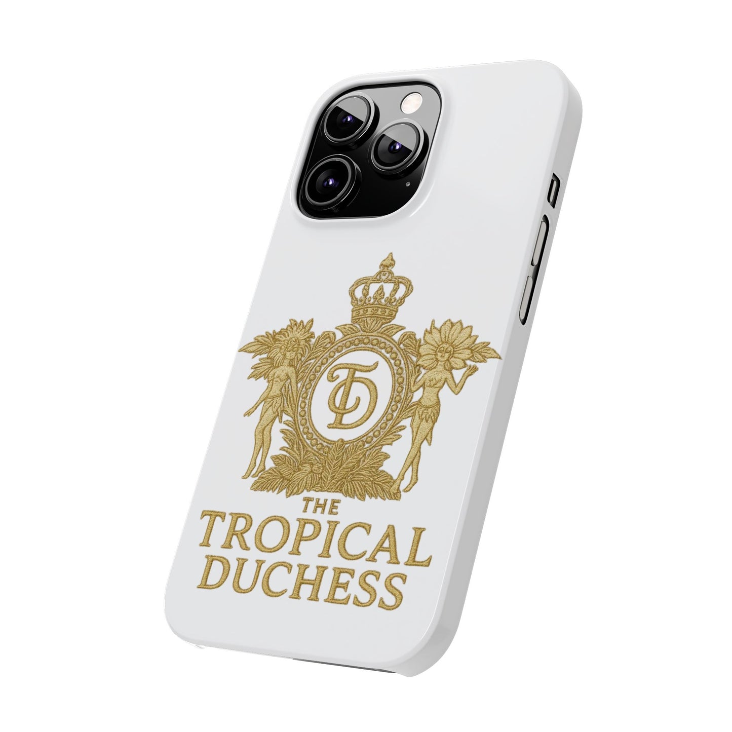 Tropical Duchess Slim Phone Case - Stylish and Durable Design