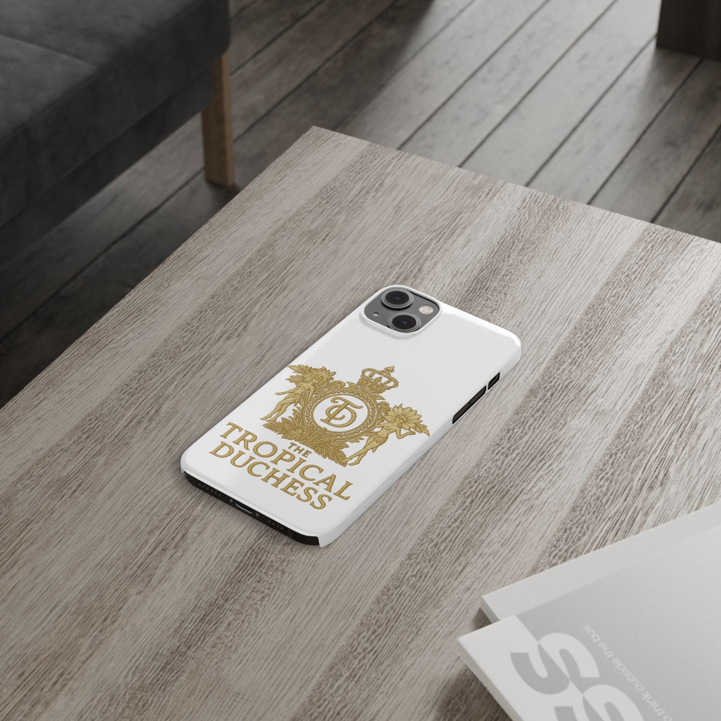 Tropical Duchess Slim Phone Case - Stylish and Durable Design