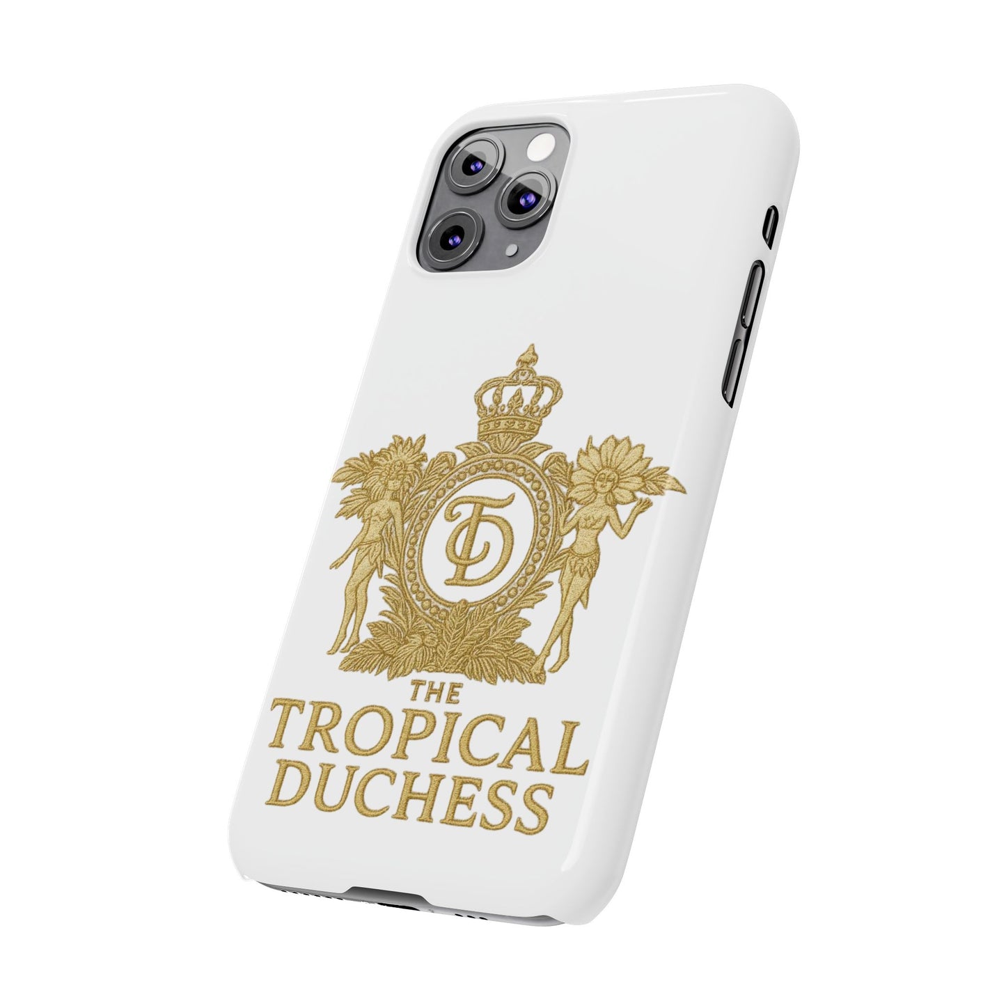 Tropical Duchess Slim Phone Case - Stylish and Durable Design