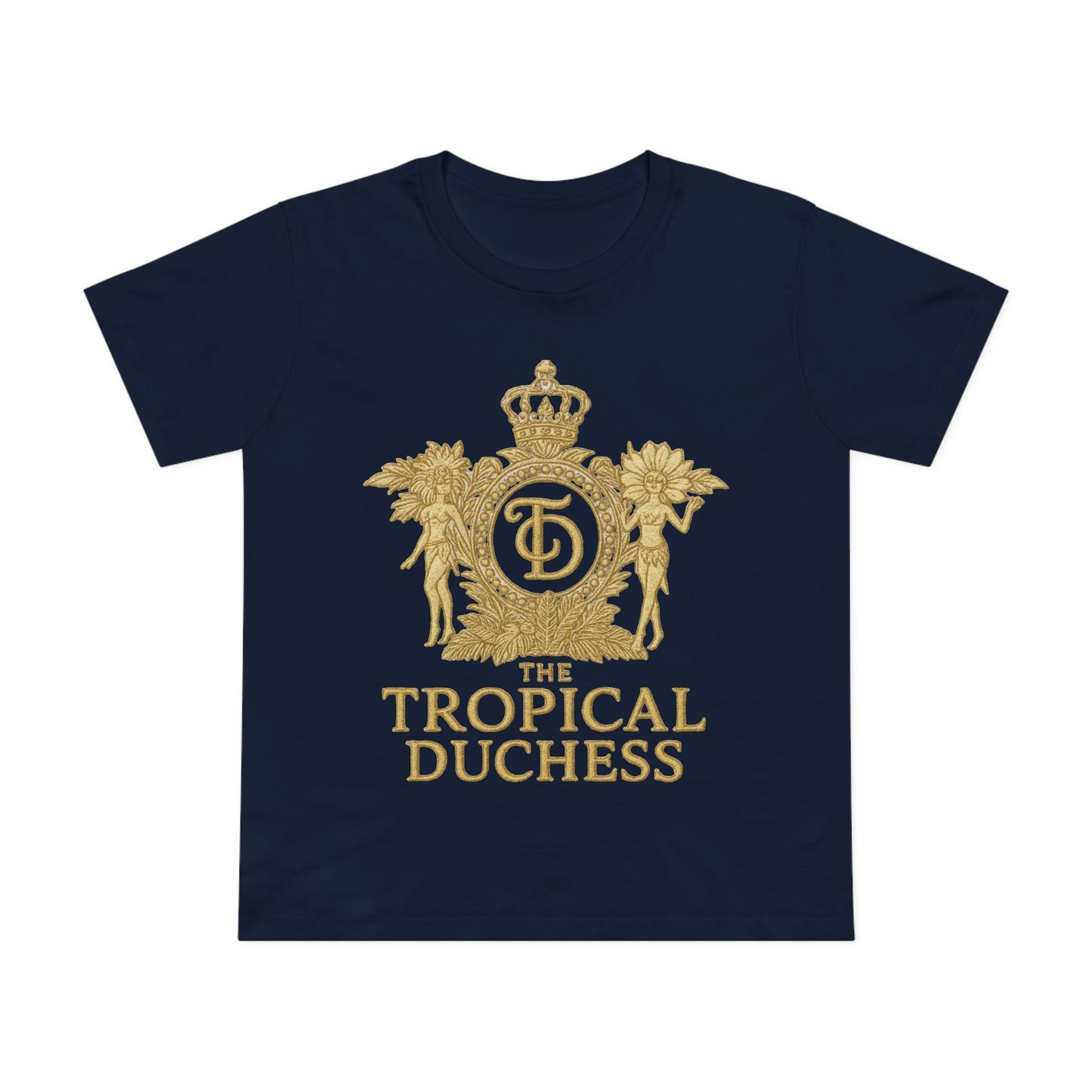 Tropical Duchess Women's Tee - Stylish Vacation-Inspired T-Shirt