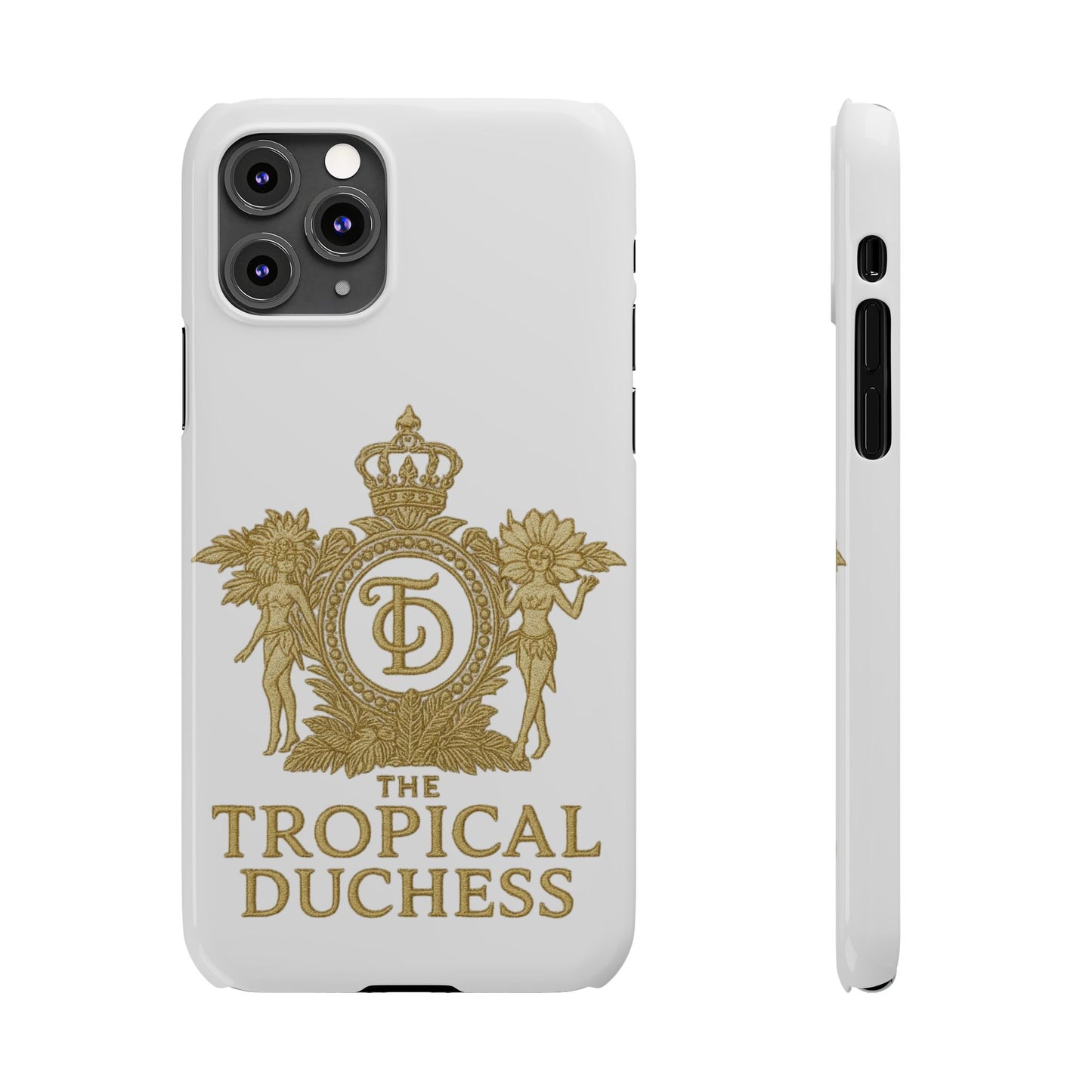 Tropical Duchess Slim Phone Case - Stylish and Durable Design