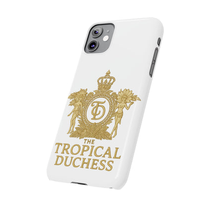 Tropical Duchess Slim Phone Case - Stylish and Durable Design