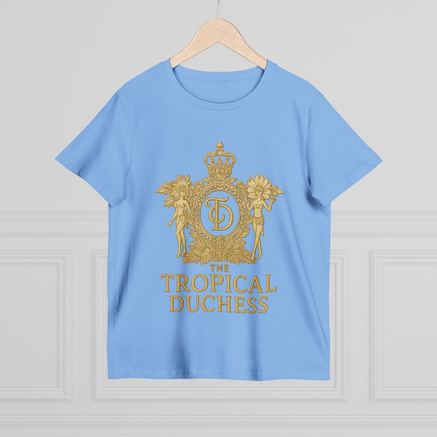 Tropical Duchess Women's Tee - Stylish Vacation-Inspired T-Shirt