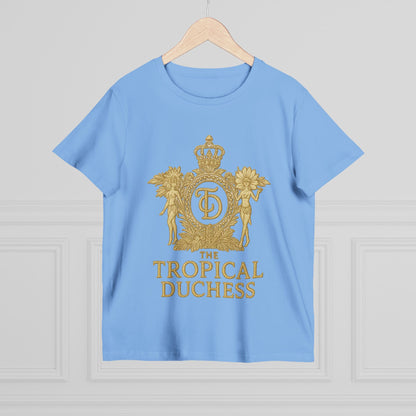 Tropical Duchess Women's Tee - Stylish Vacation-Inspired T-Shirt