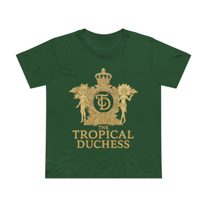 Tropical Duchess Women's Tee - Stylish Vacation-Inspired T-Shirt
