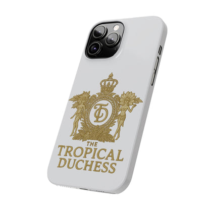 Tropical Duchess Slim Phone Case - Stylish and Durable Design
