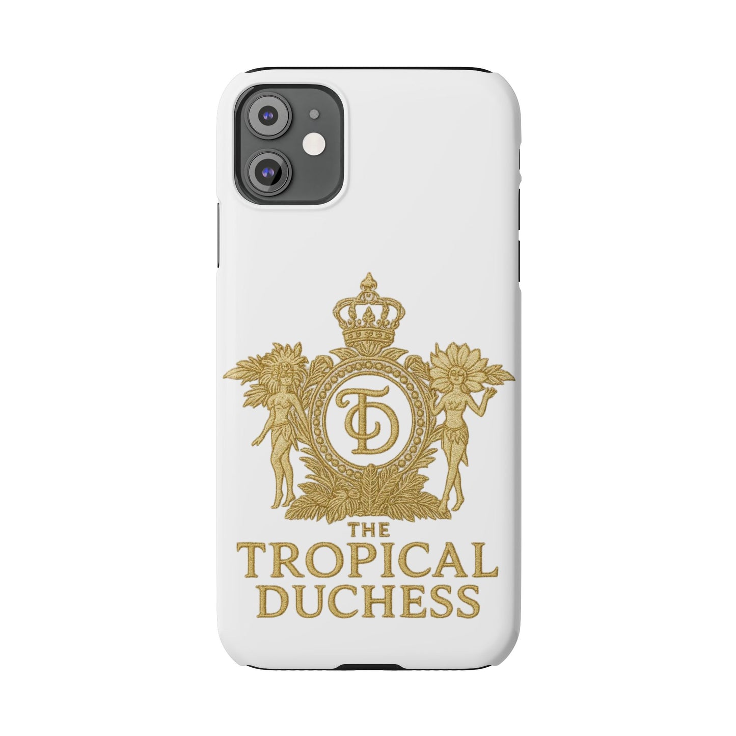 Tropical Duchess Slim Phone Case - Stylish and Durable Design