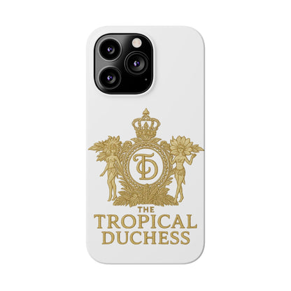 Tropical Duchess Slim Phone Case - Stylish and Durable Design