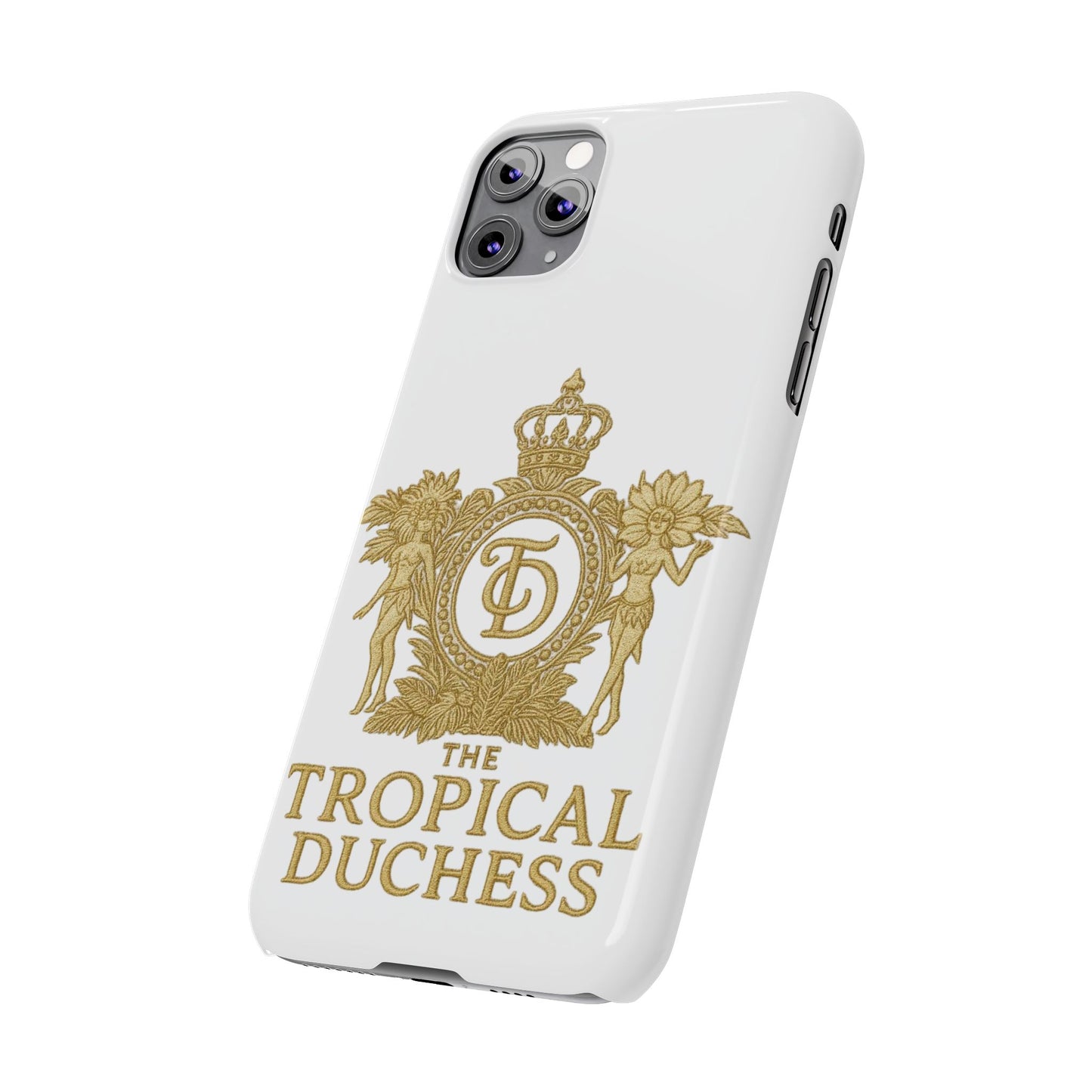 Tropical Duchess Slim Phone Case - Stylish and Durable Design