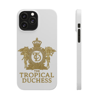Tropical Duchess Slim Phone Case - Stylish and Durable Design