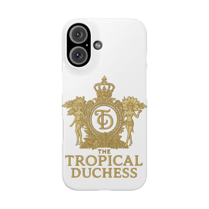 Tropical Duchess Slim Phone Case - Stylish and Durable Design