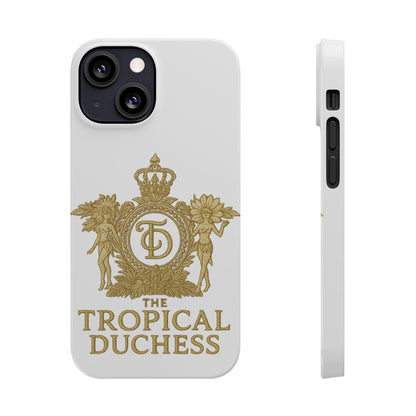Tropical Duchess Slim Phone Case - Stylish and Durable Design