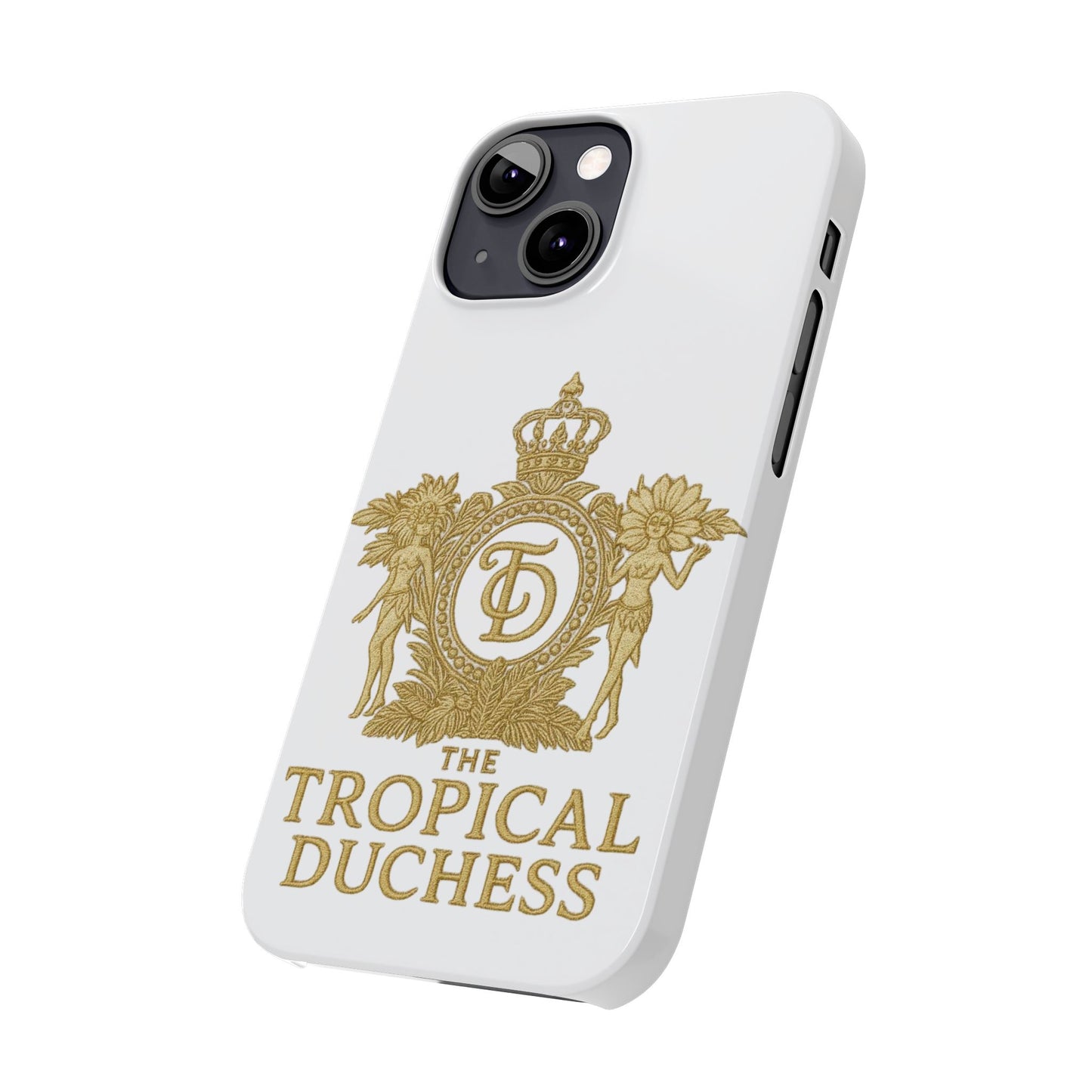 Tropical Duchess Slim Phone Case - Stylish and Durable Design